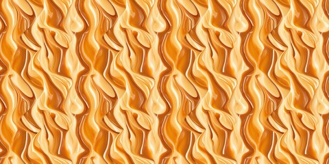Caramel pattern with a warm, rich design. seamless background pattern