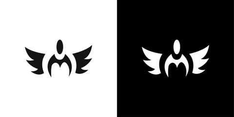 valkyrie icon Flat line illustration