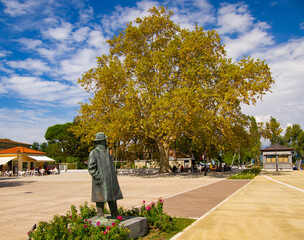 Italia, Toscana, Lucca, Torre del Lago Puccini , il paese.