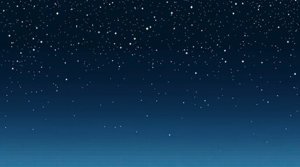 Fototapeta premium Starry night sky with a gradient of deep blue hues and sparkling stars, creating a mesmerizing scene that evokes feelings of wonder and mystery