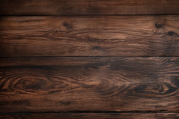 Fototapeta premium Processed collage of retro vintage wooden table surface texture. Background for banner, backdrop