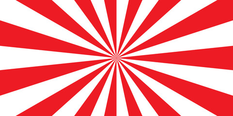 Abstract red retro with sunburst pattern colorful design. Vintage sunrays illustration swirl grunge backdrop line. sun beam vector banner design and comic burst gradient concept pattern.
