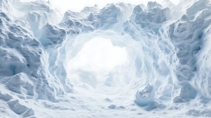 Obraz premium Iceberg Archway