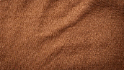 Texture brown canvas fabric as background