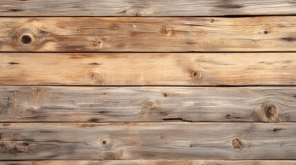 Fototapeta premium ：Rustic wooden texture with unique knots and grains highlights the natural beauty of aged wood, perfect for backgrounds, design elements, and organic aesthetics.