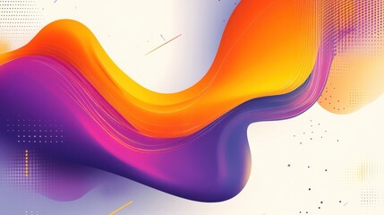 Vibrant abstract design featuring colorful shapes promoting special creative discounts and offers