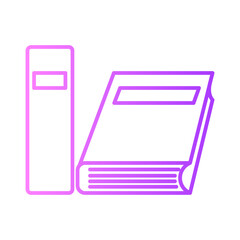 book gradient icon