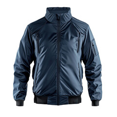 Windbreaker jacket isolated on transparent background 