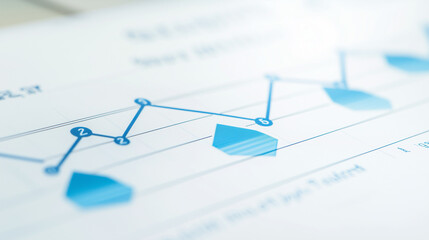 Steady Economic Growth - Detailed Line Graph Showcasing GDP Increase Over Time