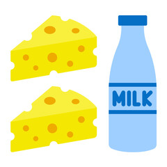 Vector Design Dairy Icon Style