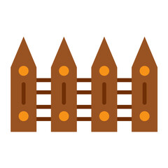 Vector Design Fence Icon Style