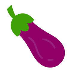 Vector Design Eggplant Icon Style