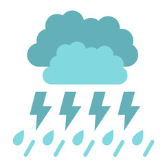 Vector Design Storm Icon Style
