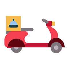 Vector Design Food Delivery Icon Style