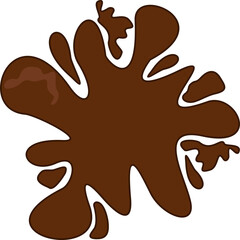 Chocolate Sauce Splash
