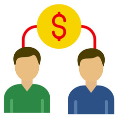 Vector Design Equity Crowdfunding Icon Style