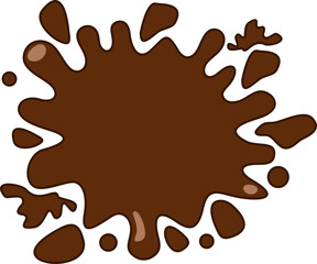 Chocolate Sauce Splash