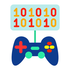 Vector Design Digital Edition Icon Style