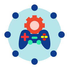 Vector Design Development Environment Icon Style