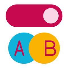 Vector Design Boolean Icon Style