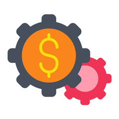 Vector Design Cost Management Icon Style