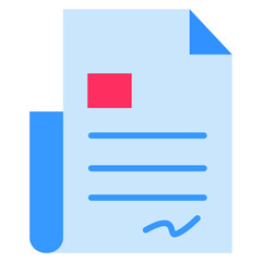 Fototapeta premium Article Icon Style