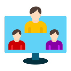 Social Media Audience Icon Style