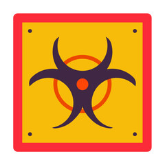 Biohazard Icon Style
