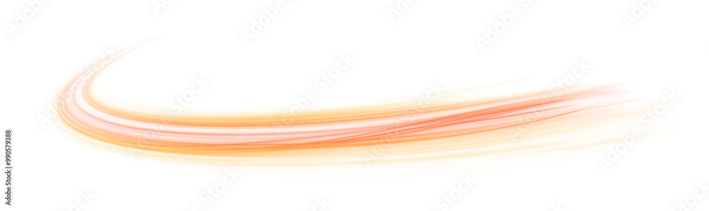 Poster Vector png glitter light fire flare trace. Colored shiny sparks of spiral wave. Abstract image of speed motion on the road. 