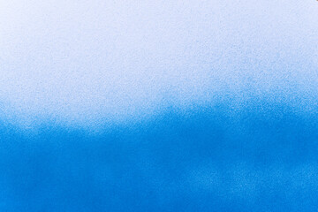スプレー塗料で塗られた青色の背景