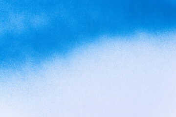 スプレー塗料で塗られた青色の背景