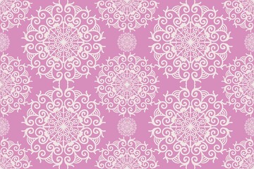 Seamless luxury pink background pattern, seamless pattern illustration.