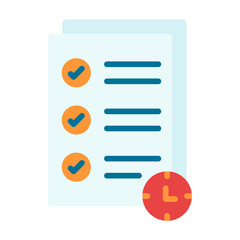 Obraz premium Check In Icon Style