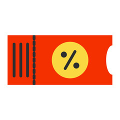 Discount Voucher Icon Style