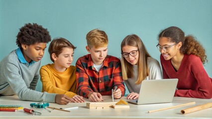 Collaborative learning experience among diverse students in group projects