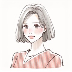 女性・女の子のイラスト素材