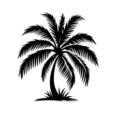 Coconut tree vector captures the essence of island life. It can be used to complete your beach design an usefull for wallpaper in your house.