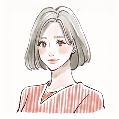 女性・女の子のイラスト素材
