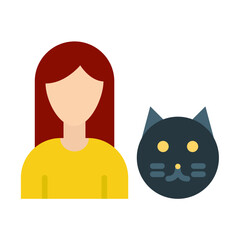Animal Handler Female Icon Style