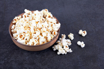 Popcorn in bowl food