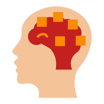 Mental Disorder Icon Style