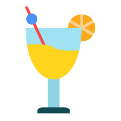 Cocktails Icon Style