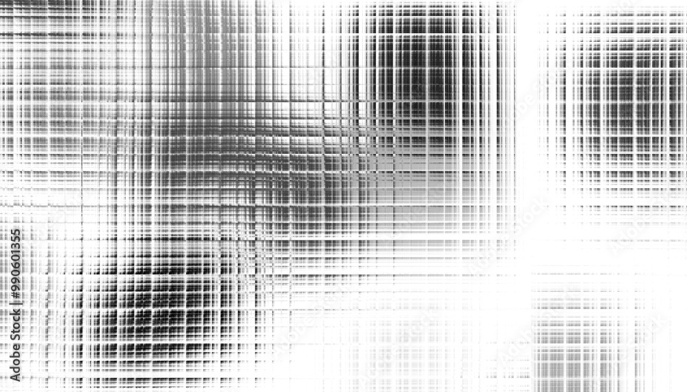 Aufkleber Modern abstract overlay transparent background texture with layers of black and gray transparent material in grunge lines in random geometric