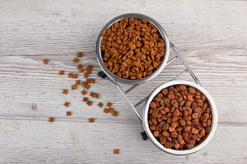 Dry pet food