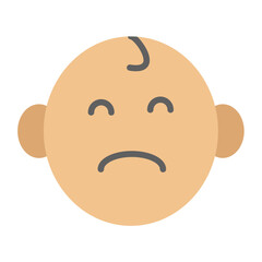 Sad Baby Icon Style