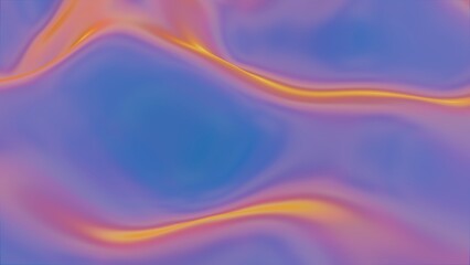 Abstract gradient texture with soft blue, purple, and orange hues..