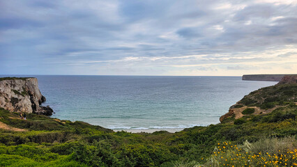 The coast of the atlantic ocean