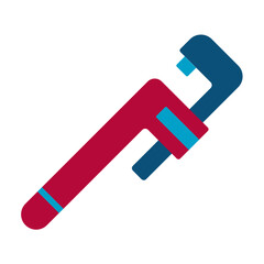 Adjustable Wrench Icon Style