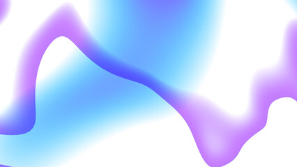 Blurred transparent gradient background. Elegant blue wavy line on Transparent png overlay background