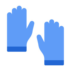Obraz premium Latex Gloves Icon Style